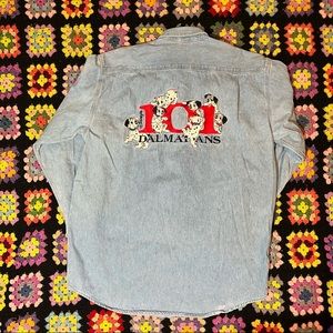 Vintage Disneys 101 Dalmatians Shirt Size Small